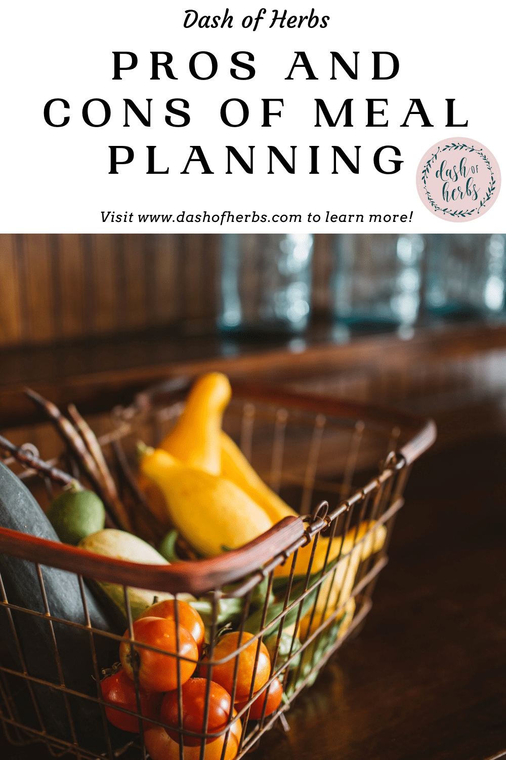 The Pros and Cons of Meal Planning