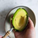 easy guacamole process