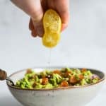 easy guacamole process